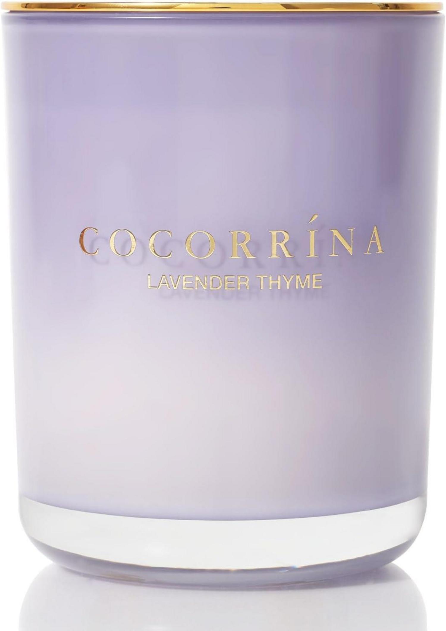 Cocorrína Lavendel-Thymian Duftkerze im Glas - 46h