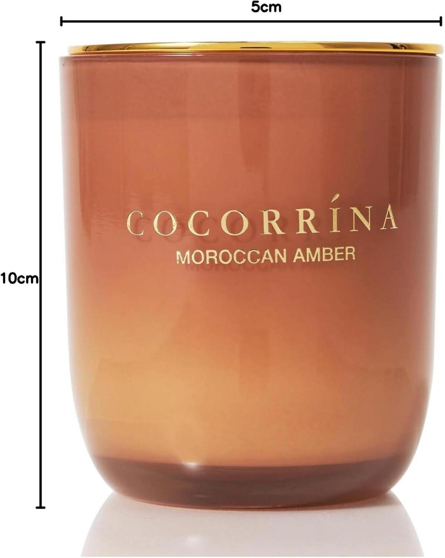 Cocorrína Duftkerze Marokkanischer Bernstein im Glas 180g 40h