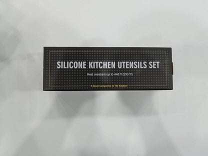 Silikon Kochutensilien Set 12-teilig Utensilienhalter Antihaft Spülmaschinenfest