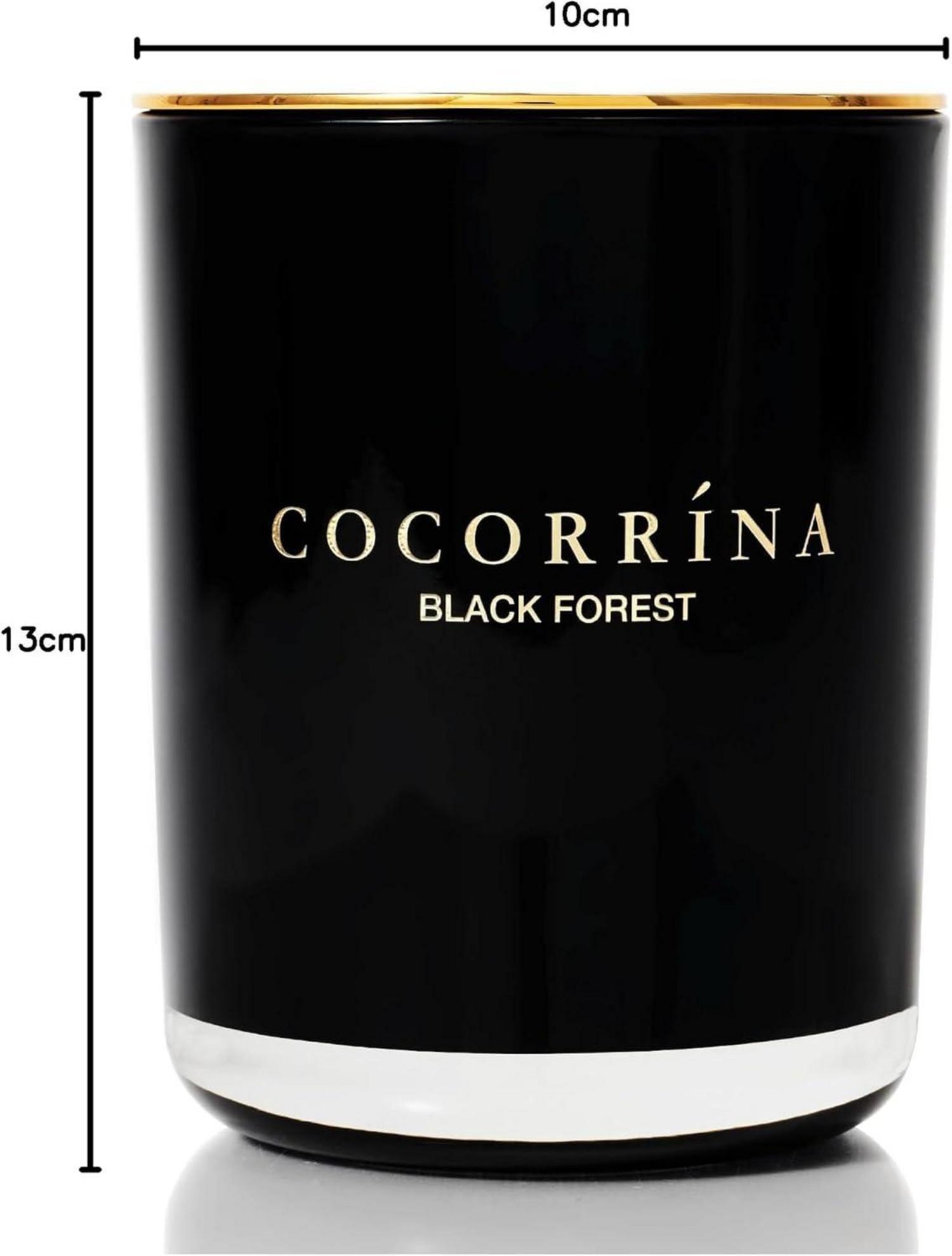 Duftkerze Cocorrína Schwarzwald 420g Soja 46h Brenndauer Weihnachten