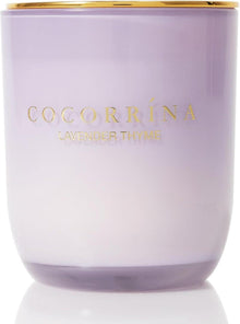 Duftkerze im Glas Lavendel-Thymian 180g Natürliche Soja-Kerze