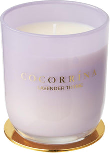 Lavendel-Thymian Duftkerze im Glas 180g - 40h
