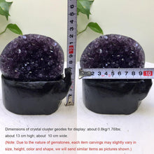 Amethyst Cluster 1.76 Pfund Amethystkristalle Hexerei Chakra