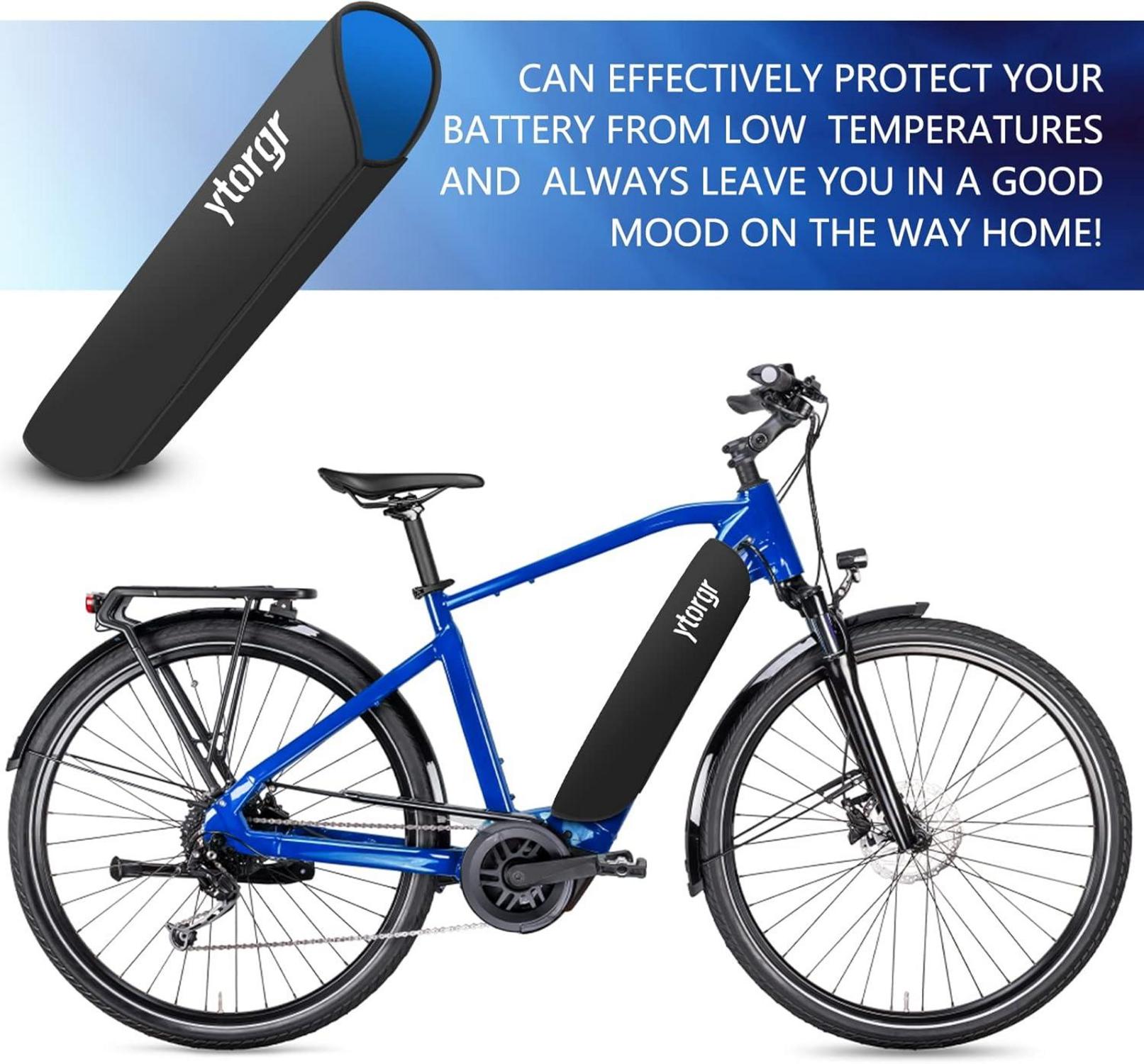 E-Bike Akku Schutzhülle Neopren Rahmenakku Schutz 28-35 cm