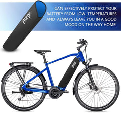 E-Bike Akku Schutzhülle Neopren Rahmenakku Schutz 28-35 cm
