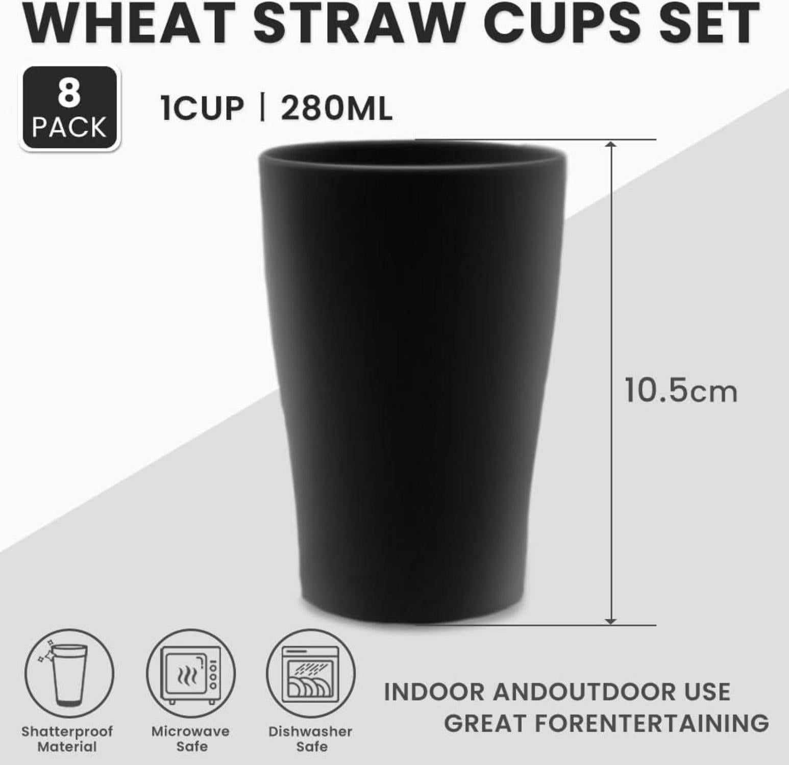 Bugucat 8er Trinkbecher 280ml Gesunde PP