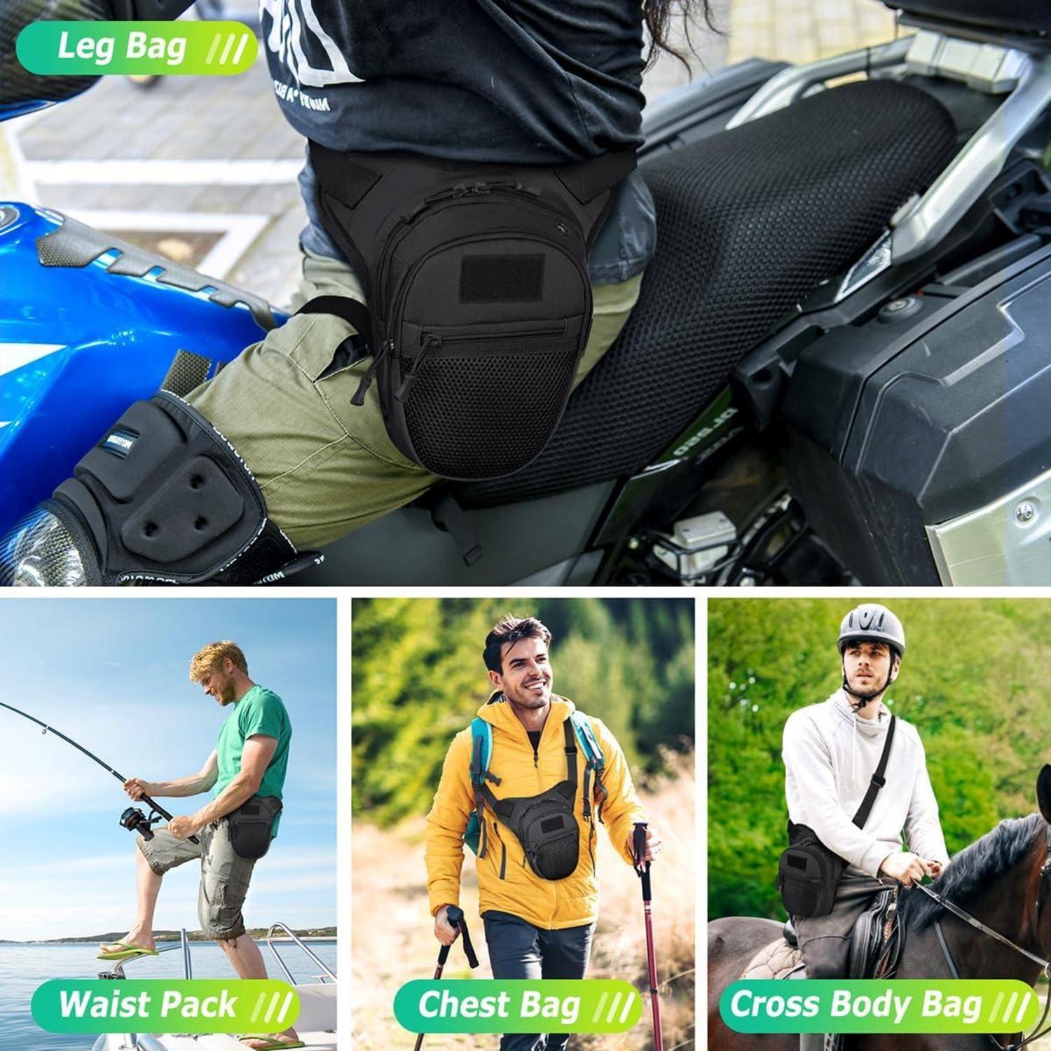 Beintasche Motorrad Militär Taktische Hüfttasche Multifunktionale Leg