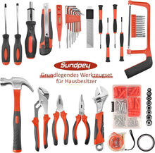 Sundpey Werkzeugkoffer Profi 148tlg Haushaltswerkzeug Set
