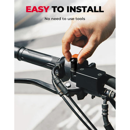 Motorrad Spiegel Blindstopfen M10 CNC Aluminium Paar