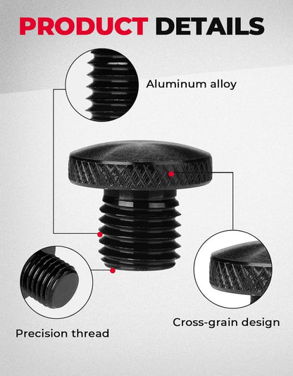 Motorrad Spiegel Blindstopfen M10 Aluminium Rückspiegel Schrauben