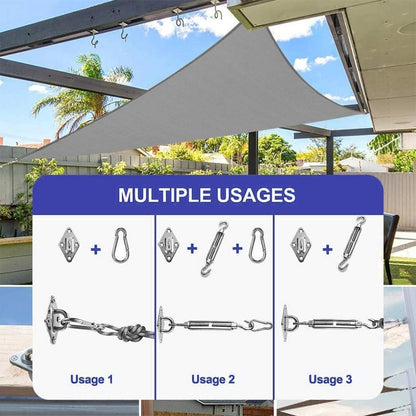 Sonnensegel Dreieckig 3x3m Sonnenschutz Balkon Wasserdicht