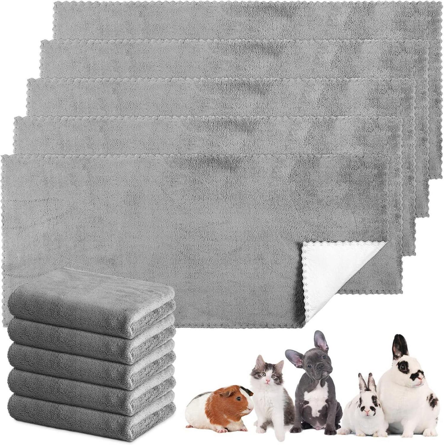 10er Set Wasserdichte Meerschweinchen Decken Saugfähige Käfig Einlagen