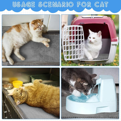 Meerschweinchen Decken waschbar wasserdicht 10er Set saugfähig grau