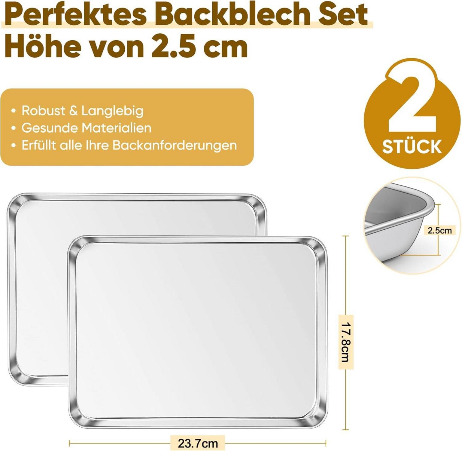 Joyfair Edelstahl Backblech
