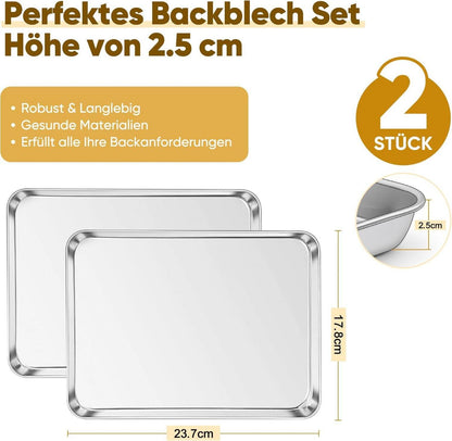 Joyfair Edelstahl Backblech