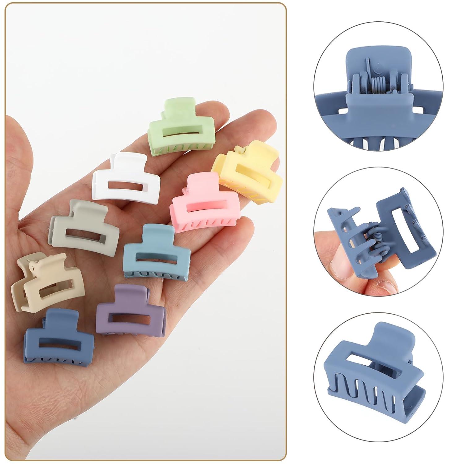 12 Stk. langlebige Mini-Haarklammern, rutschfeste