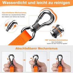 Wasserdichte Gummierte Schleppleine mit Abschließbarem Karabiner 10M
