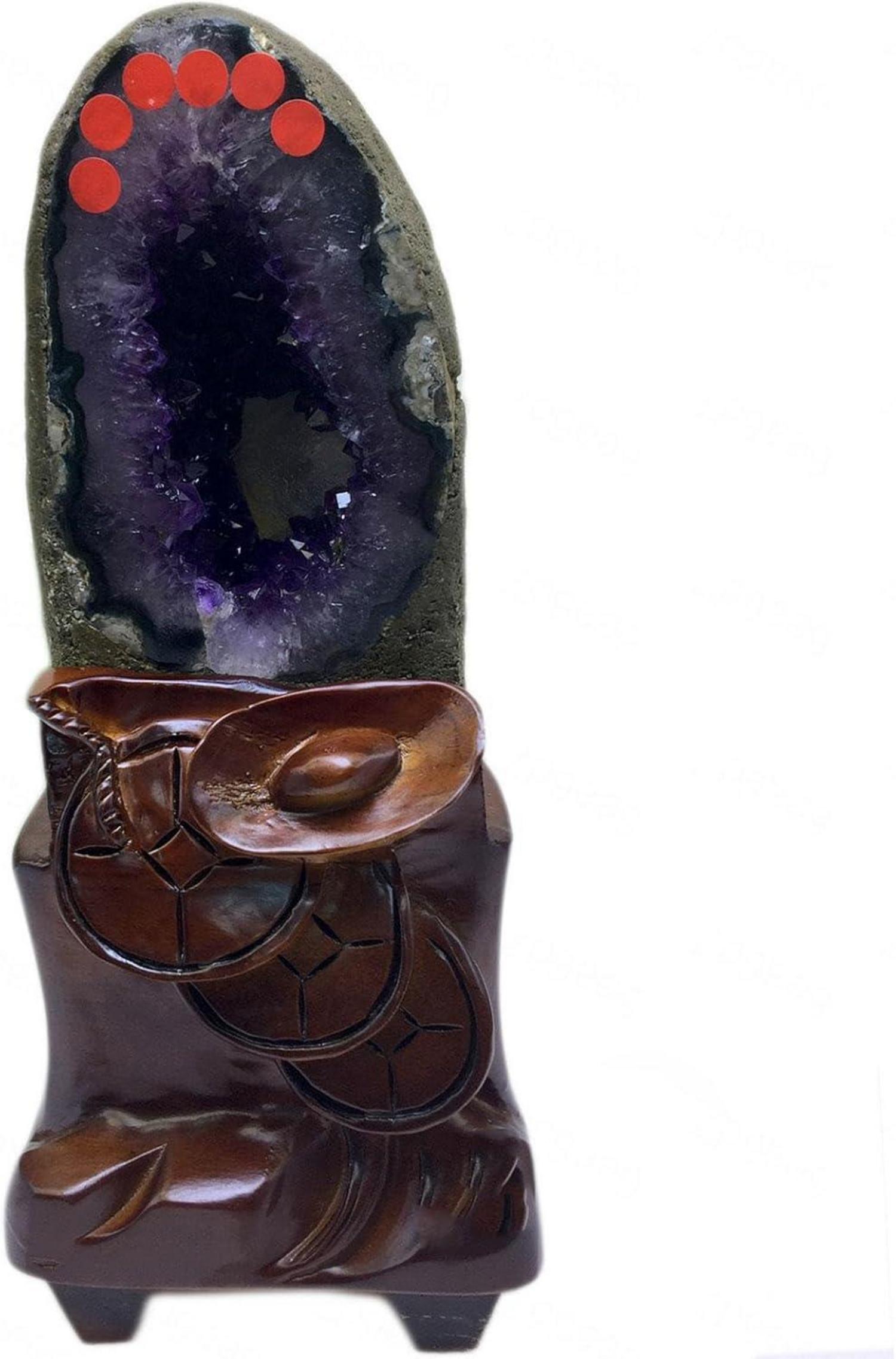 Natürlicher Amethyst-Cluster für Hexerei, Dekoration & Heilung
