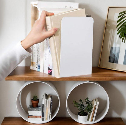 Deefongo Metall-Buchstützen für schwere Bücher 20cm*14cm-4
