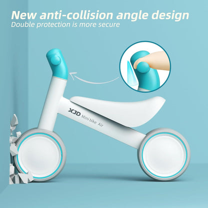 XJD Kinder Laufrad Balance Bike für 10-24 Monate Baby Grün