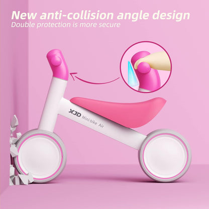 XJD Kinder Laufrad ab 1 Jahr, Balance Bike 10-24 Monate Baby, Spielzeug ohne Pedal
