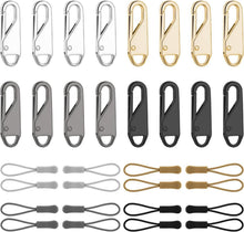 Reißverschluss Zipper Set Metall Nylon 32 Stück für Jacken Rucksäcke