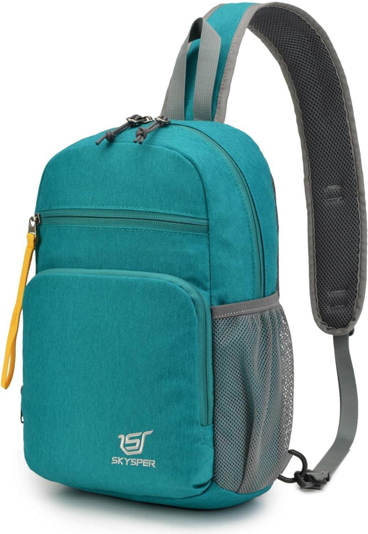 Leichter 8L Brusttasche Sling Bag Herren Crossbody Pack Outdoor