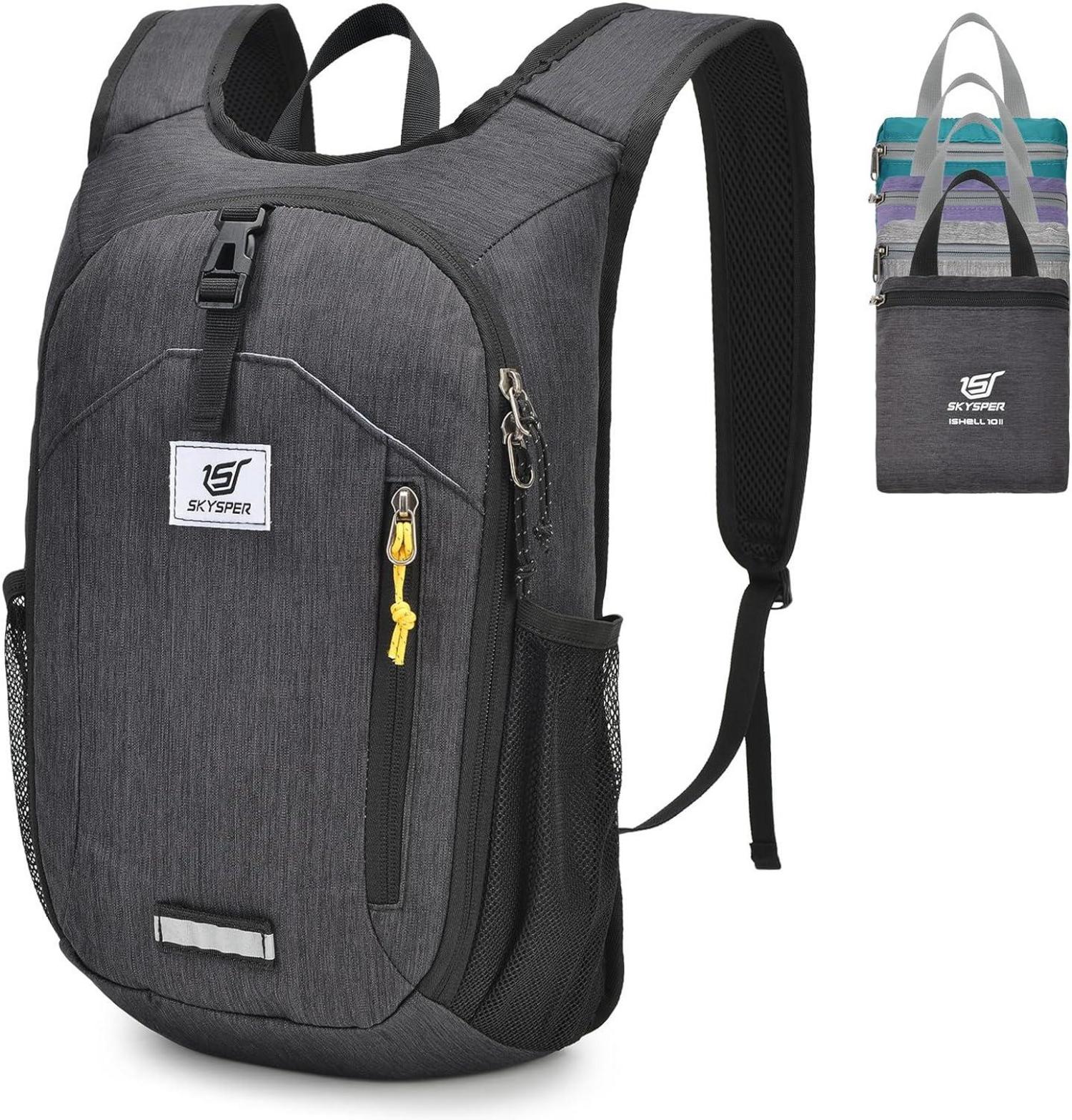 Faltbarer 10L Wanderrucksack Daypack für Wandern und Reisen
