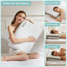 Orthopädisches Ice Silk Memory Foam Kissen