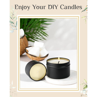 Kerzen selber machen Set mit Sojawachs und Duftölen