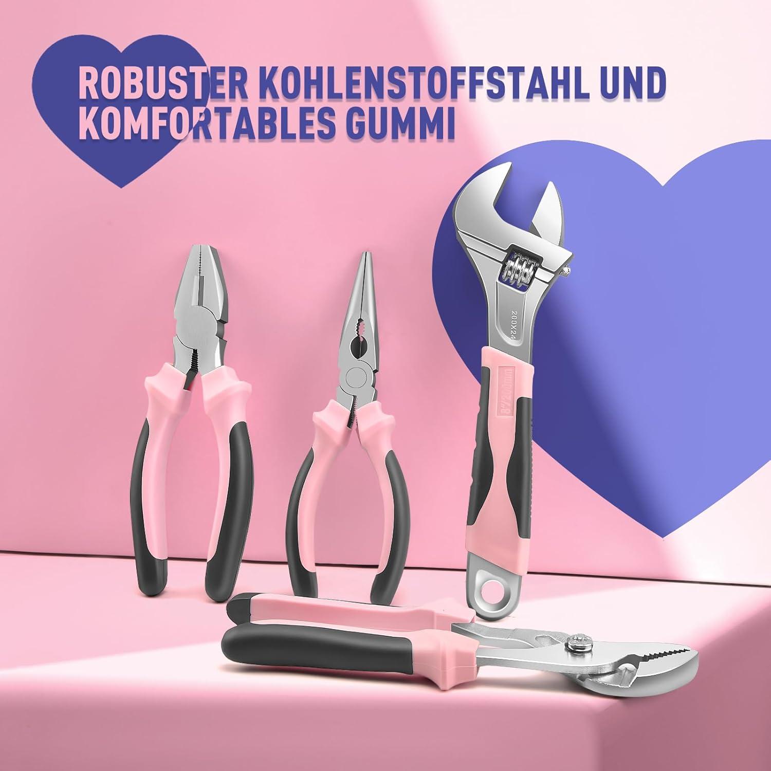 148-tlg Profi Werkzeugkoffer gefüllt mit