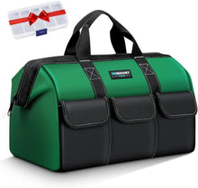 Werkzeugtasche 1680D Polyester mit 6 Multi-Taschen Grün 44x25x29cm