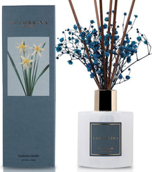 Raumduft Reed Diffuser mit Kaschmir Vanille Duftstäbchen 200ml