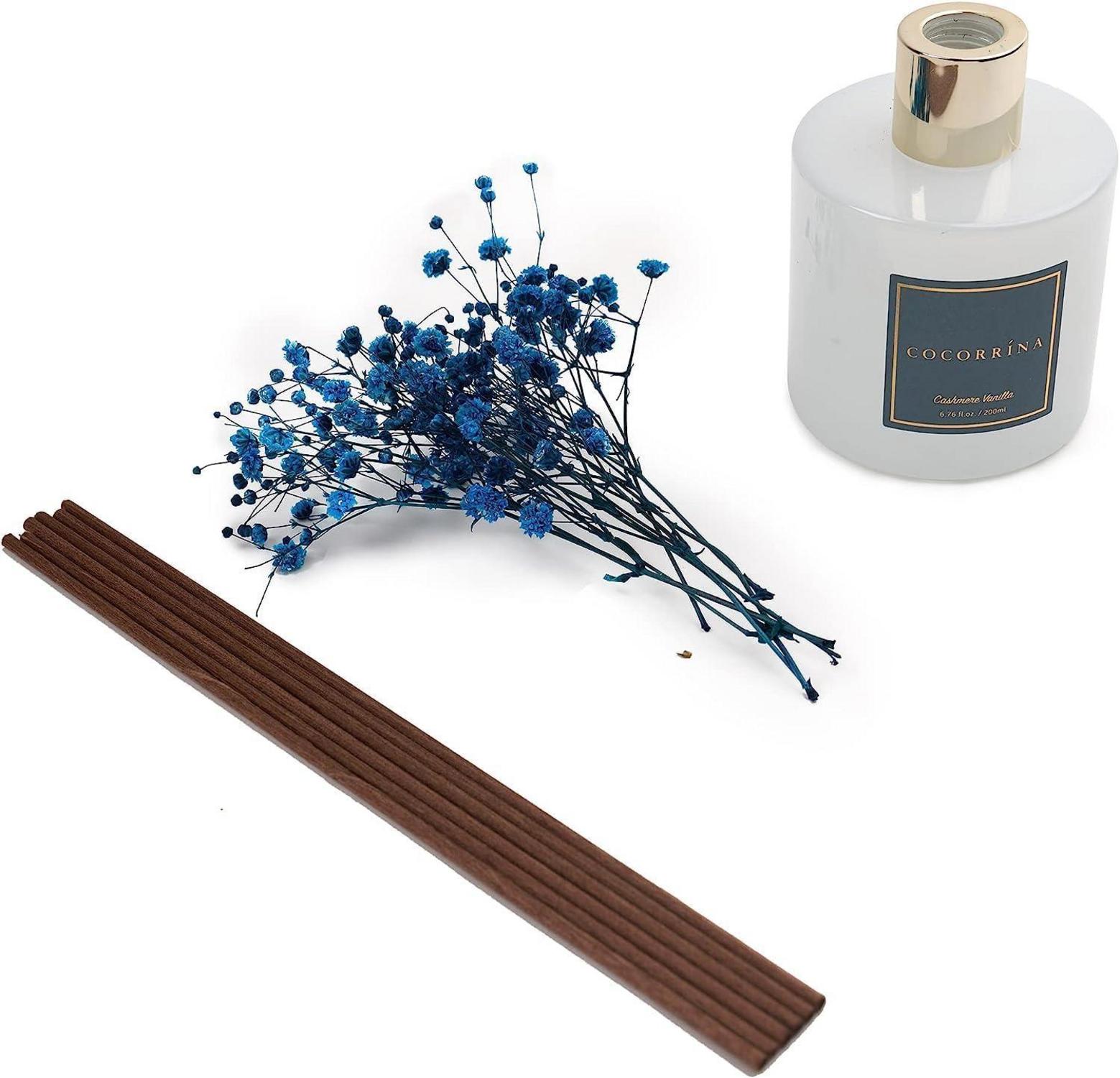 Raumduft Reed Diffuser mit Kaschmir Vanille Duftstäbchen 200ml