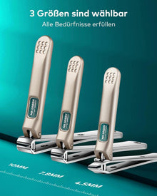 Hochwertiges Nagelknipser Set, Solingen Edelstahl Maniküre
