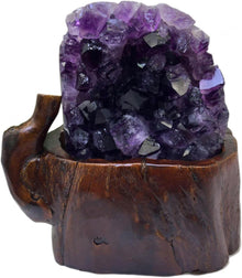 Natürliche Amethyst Kristalle Geode Heilstein-Dekor 5.73lbs