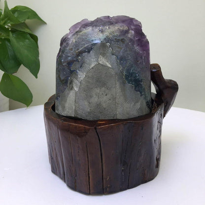 Natürliche Rohe Amethyst-Kristallcluster und Geoden, 5.73lbs