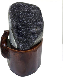 Natürlicher Amethyst-Kristall-Cluster Geode 8.16lbs