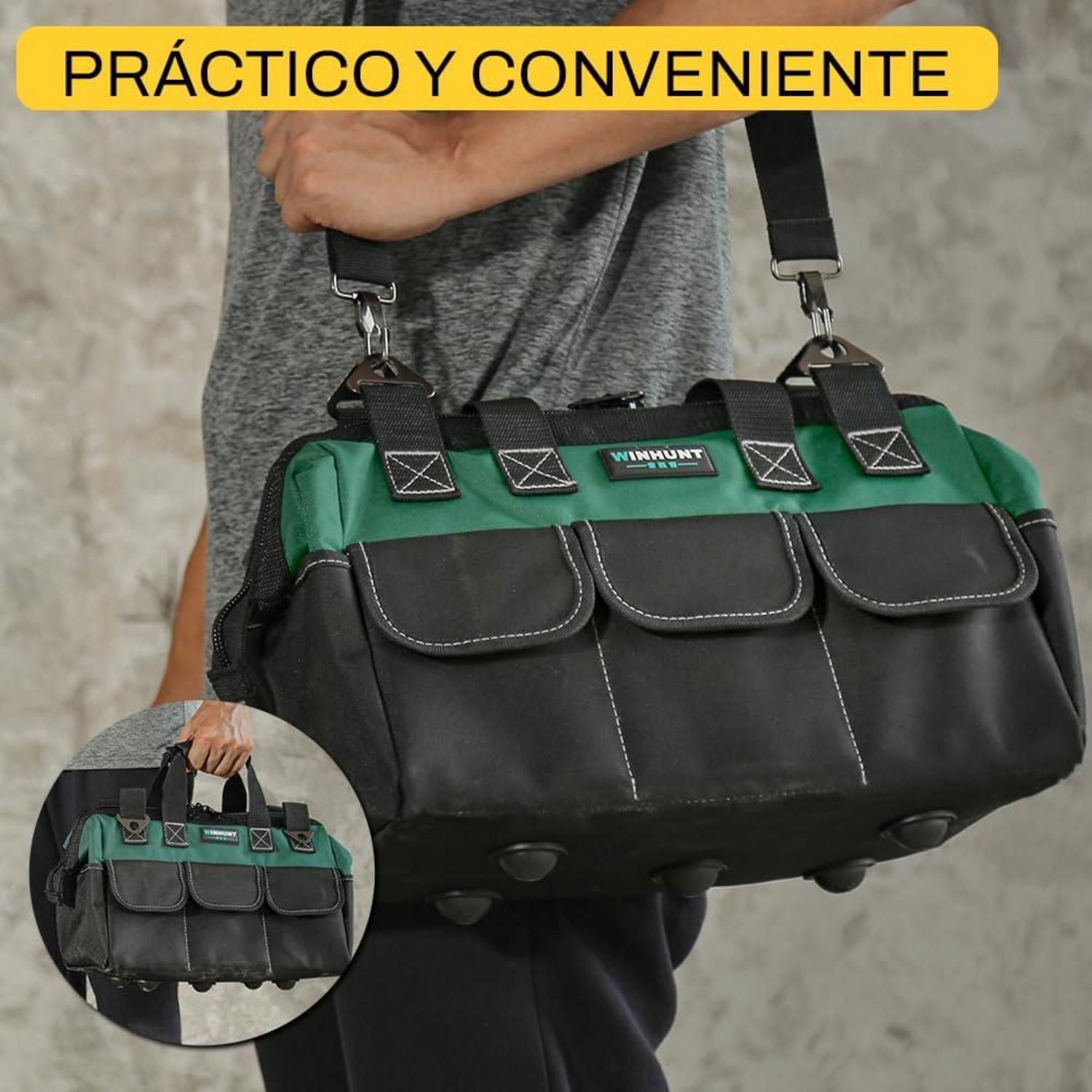 WINHUNT Werkzeugtasche 16-Zoll Organizer Polyester Multi-Taschen