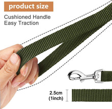 Hundeschleppleine Nylon Trainingsleine 3m Grüner Griff