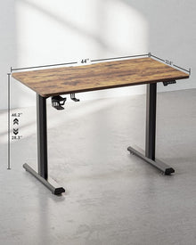 Elektrischer Höhenverstellbarer Schreibtisch 110 x 60 cm