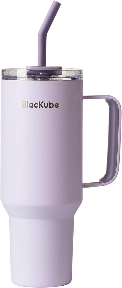 Trinkbecher mit Deckel und Strohhalm, 1200ml, BPA-frei, auslaufsicher