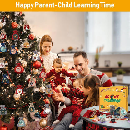 Adventskalender 2024 für Kinder Kristalle 24 Tage