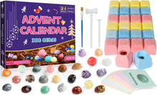 Adventskalender 2024 für Kinder Kristalle und Edelsteine 24 Tage