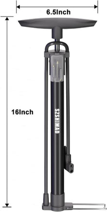 Standluftpumpe mit 160 PSI Hochdruck für Fahrradreifen und