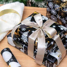 Weihnachts-Geschenkpapierrolle Mini-Rolle 3 Rollen