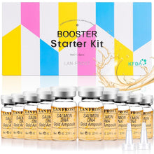 Gesichts-Serum Kit mit Hyaluronsäure & Lachs-DNA (12x8ml)