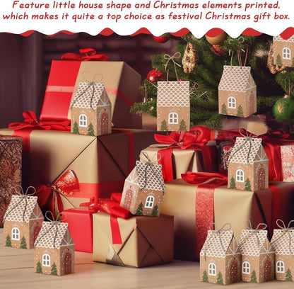 30 Stück Weihnachten Kraftpapier Party-Geschenkboxen