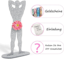 Lustige Geldgeschenk für Frauen JGA Geburtstag Mann Muskel