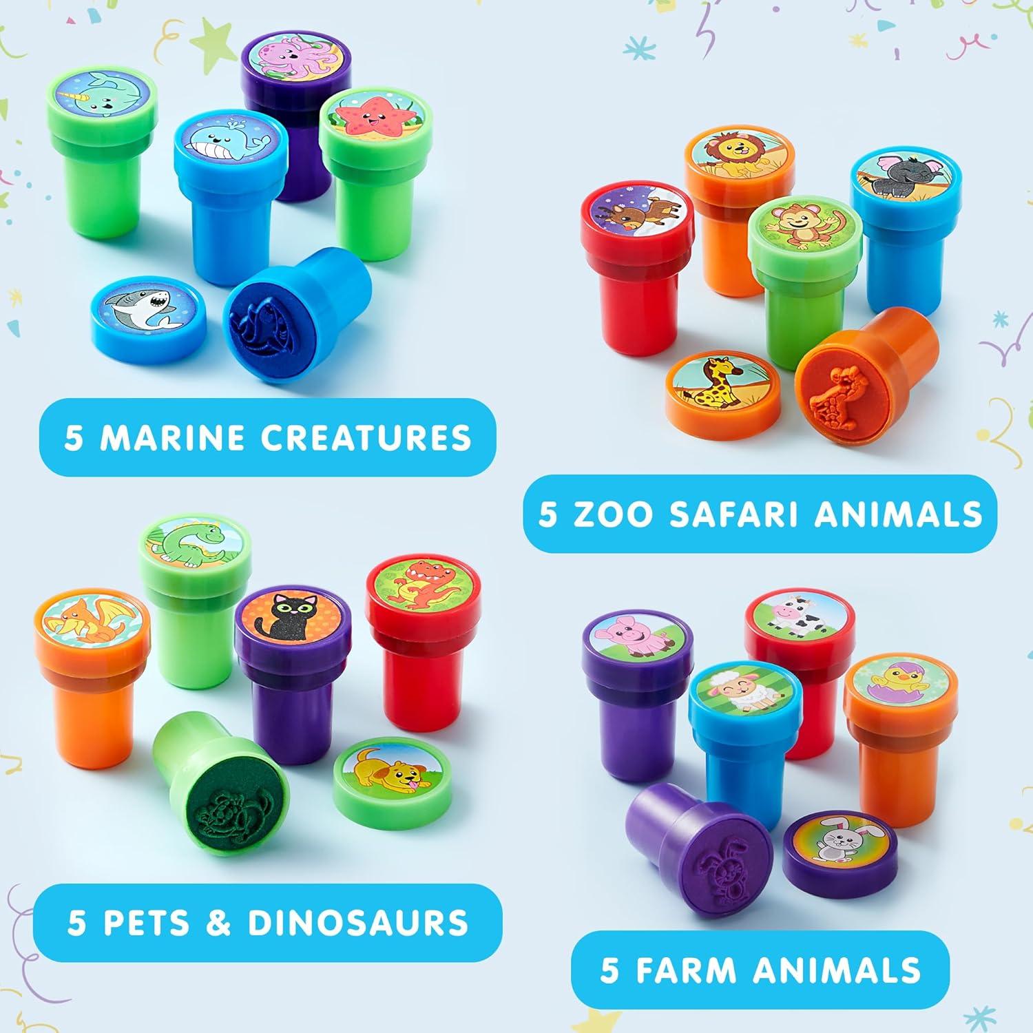 Kinder Stempel Set 50 verschiedene Designs für